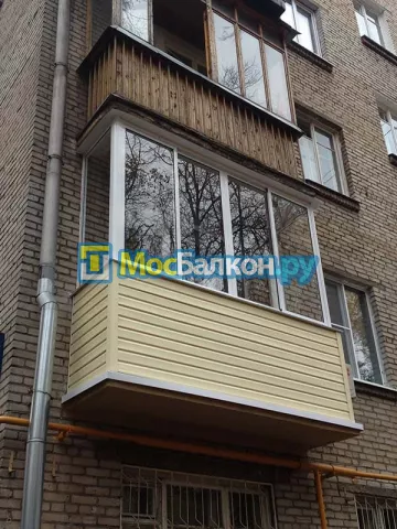 Заказать балкон в Троицке цена от 1320 руб | Остекление балконов и лоджий МосБалкон