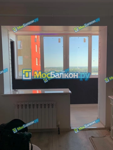 Объединение балкона и лоджии с комнатой в  Троицке