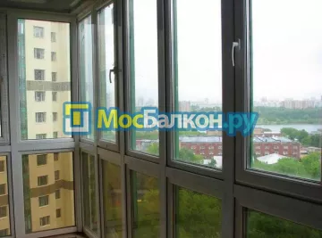 Алюминиевое остекление балконов под ключ по доступным ценам в Троицке | МосБалкон