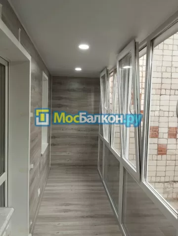 Отделка балконов в Троицке | Отделка балконов и лоджий и обшивка под ключ в МосБалкон
