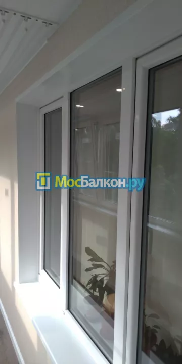 Теплое остекление лоджий под ключ по доступным ценам в Троицке | МосБалкон
