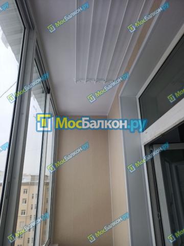 ОТДЕЛКА БАЛКОНА ПАНЕЛЯМИ ПВХ