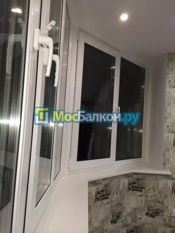 Пластиковое остекление лоджий под ключ по доступным ценам в Троицке | МосБалкон