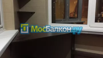 Шкаф на балкон купить в Троицке на заказ недорого от МосБалкон
