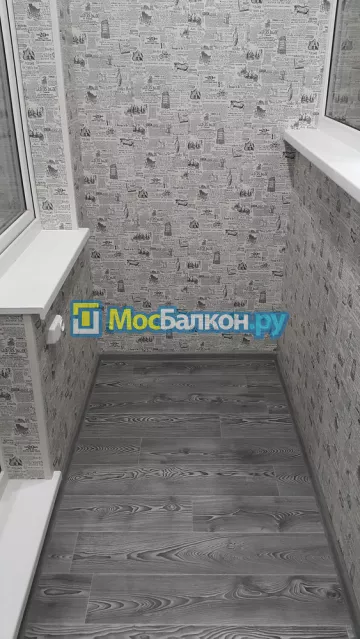 Отделка балконов в Троицке | Отделка балконов и лоджий и обшивка под ключ в МосБалкон