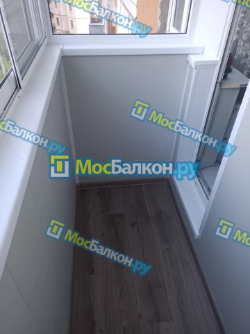 Холодное остекление лоджий алюминиевым профилем в Троицке по доступным ценам | МосБалкон