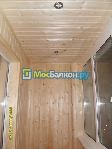 Отделка балконов в Троицке | Отделка балконов и лоджий и обшивка под ключ в МосБалкон