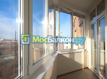 Алюминиевое остекление лоджий под ключ по доступным ценам в Троицке | МосБалкон