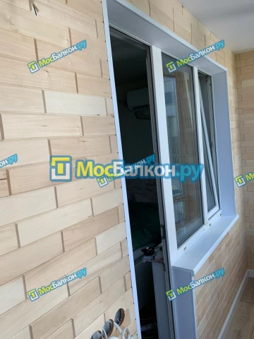 Отделка балконов в Троицке | Отделка балконов и лоджий и обшивка под ключ в МосБалкон