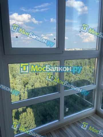 Панорамное остекление заказать под ключ по выгодной цене в Троицке от компании МосБалкон