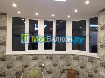 Пластиковое остекление лоджий под ключ по доступным ценам в Троицке | МосБалкон