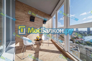 Панорамное остекление заказать под ключ по выгодной цене в Троицке от компании МосБалкон