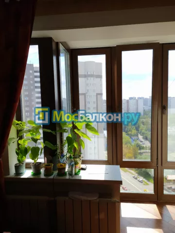 Панорамное остекление заказать под ключ по выгодной цене в Троицке от компании МосБалкон