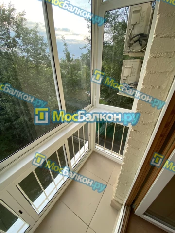 Панорамное остекление заказать под ключ по выгодной цене в Троицке от компании МосБалкон
