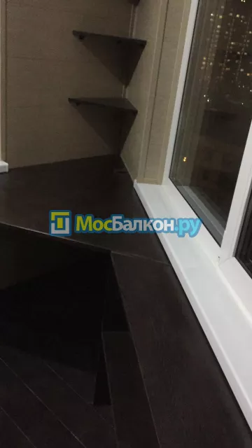 Шкаф на балкон купить в Троицке на заказ недорого от МосБалкон