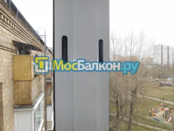 Холодное остекление лоджий алюминиевым профилем в Троицке по доступным ценам | МосБалкон