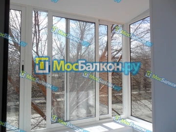 Холодное остекление лоджий алюминиевым профилем в Троицке по доступным ценам | МосБалкон