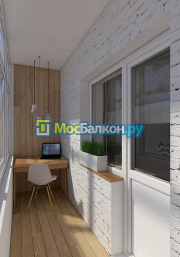 Заказать балкон в Троицке цена от 1320 руб | Остекление балконов и лоджий МосБалкон