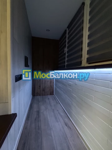 Отделка балконов в Троицке | Отделка балконов и лоджий и обшивка под ключ в МосБалкон