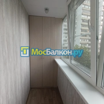Шкаф на балкон купить в Троицке на заказ недорого от МосБалкон
