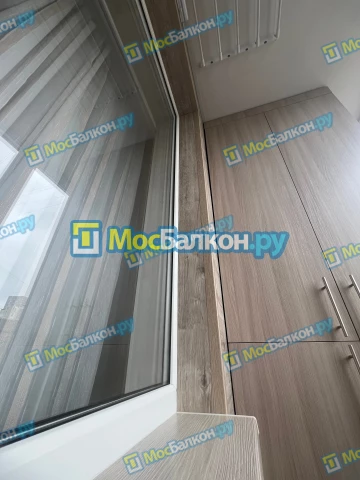 Отделка балконов в Троицке | Отделка балконов и лоджий и обшивка под ключ в МосБалкон