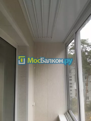 Холодное остекление лоджий алюминиевым профилем в Троицке по доступным ценам | МосБалкон