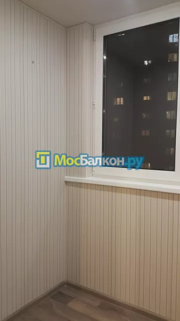 Отделка балконов в Троицке | Отделка балконов и лоджий и обшивка под ключ в МосБалкон
