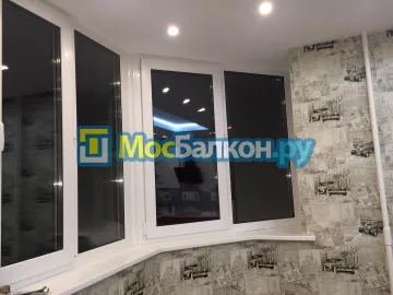 Пластиковое остекление лоджий под ключ по доступным ценам в Троицке | МосБалкон
