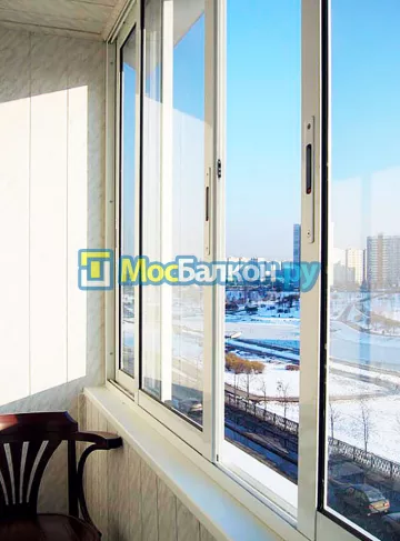 Алюминиевое остекление лоджий под ключ по доступным ценам в Троицке | МосБалкон