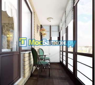 Заказать балкон в Троицке цена от 1320 руб | Остекление балконов и лоджий МосБалкон