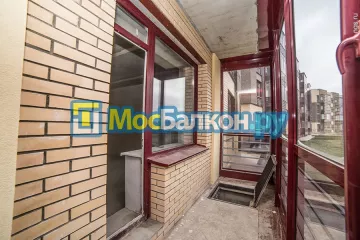 Шкаф на балкон купить в Троицке на заказ недорого от МосБалкон
