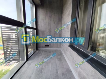 Панорамное остекление заказать под ключ по выгодной цене в Троицке от компании МосБалкон