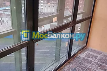 Французское остекление балконов и лоджий под ключ по доступным ценам в Троицке | МосБалкон