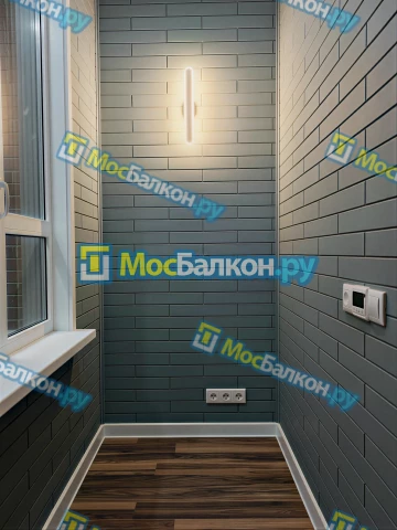 Отделка балконов в Троицке | Отделка балконов и лоджий и обшивка под ключ в МосБалкон