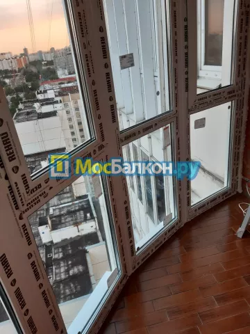 Панорамное остекление заказать под ключ по выгодной цене в Троицке от компании МосБалкон