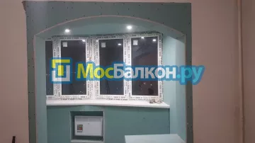 Пластиковое остекление лоджий под ключ по доступным ценам в Троицке | МосБалкон