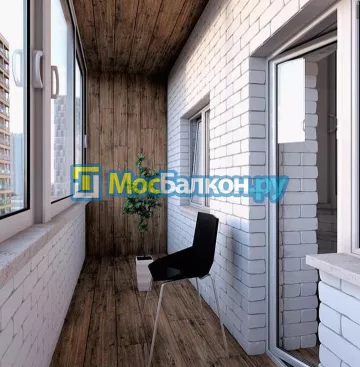 Заказать балкон в Троицке цена от 1320 руб | Остекление балконов и лоджий МосБалкон