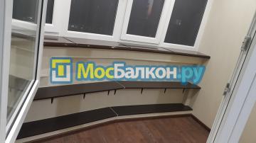 Установка окон REHAU и отделка