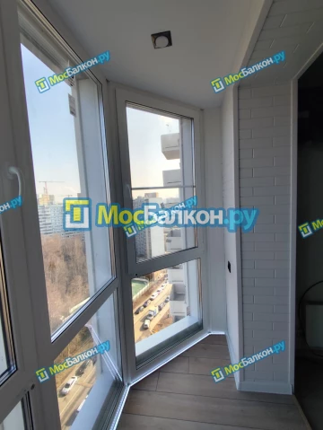Панорамное остекление заказать под ключ по выгодной цене в Троицке от компании МосБалкон