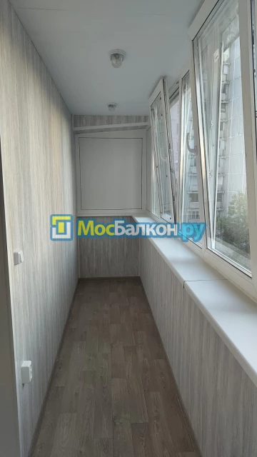 Шкаф на балкон купить в Троицке на заказ недорого от МосБалкон