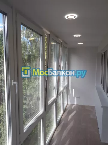 Панорамное остекление заказать под ключ по выгодной цене в Троицке от компании МосБалкон
