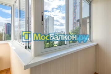 Алюминиевое остекление балконов под ключ по доступным ценам в Троицке | МосБалкон