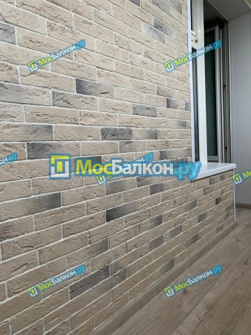Отделка балконов в Троицке | Отделка балконов и лоджий и обшивка под ключ в МосБалкон