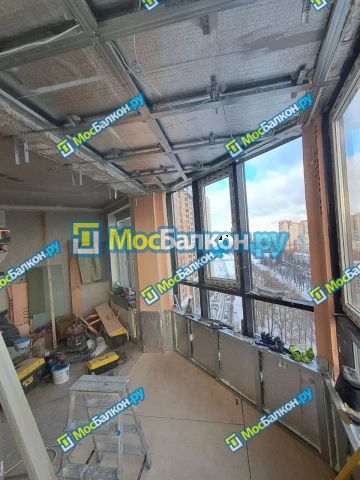 Отделка балконов гипсокартонном в Москве и области | Цены под ключ