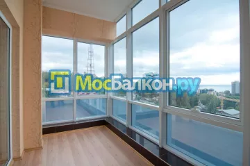 Шкаф на балкон купить в Троицке на заказ недорого от МосБалкон