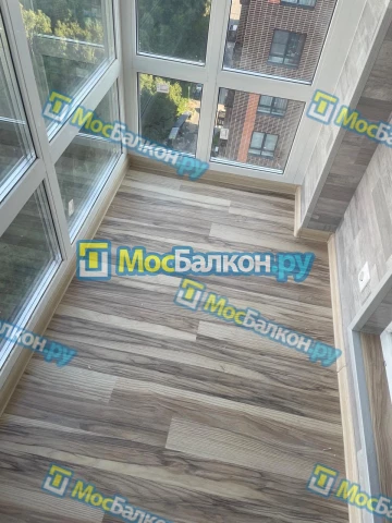 Панорамное остекление заказать под ключ по выгодной цене в Троицке от компании МосБалкон