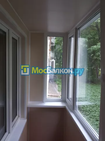 Отделка балконов в Троицке | Отделка балконов и лоджий и обшивка под ключ в МосБалкон