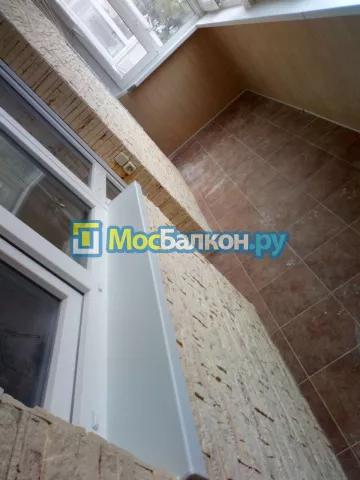 Отделка балконов в Троицке | Отделка балконов и лоджий и обшивка под ключ в МосБалкон