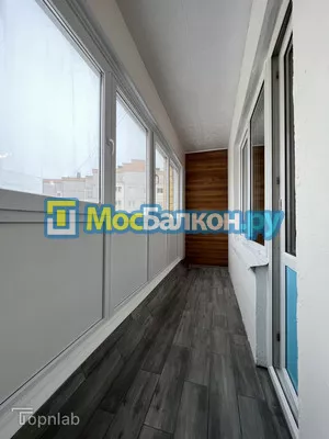 Отделка балконов в Троицке | Отделка балконов и лоджий и обшивка под ключ в МосБалкон