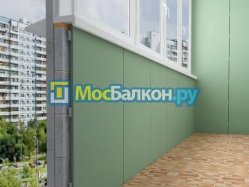 Остекление утепление и отделка балконов в городе Видном
